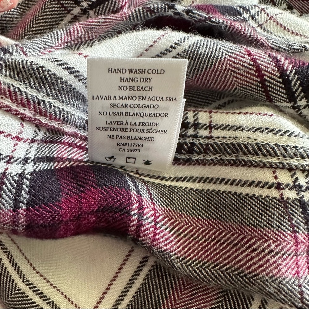 Rails Hunter Plaid Button-Up Shirt - Size S - Picture 2 of 10